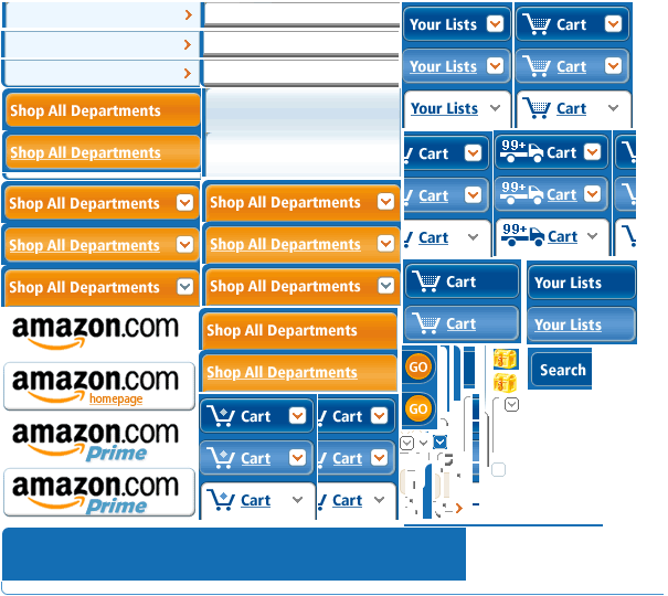 amazon css sprites